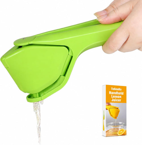 Lemon Squeezer, Effortless Manual Flat Lime Juicer Hand Press